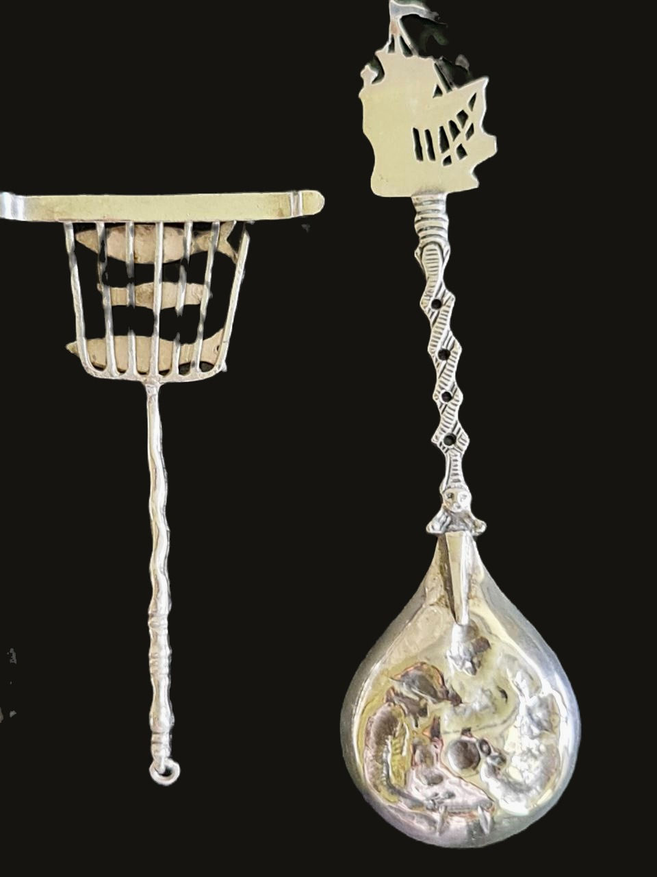 Miniatura: EXCLUSIVE HISTORICAL ARTWORK IN POLISHED SILVER - ca. 1890-1920