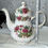 Miniatura: BEAUTIFUL QUEEN ANNE SUMMER PINK PORCELAIN TEA/COFFEE SET.