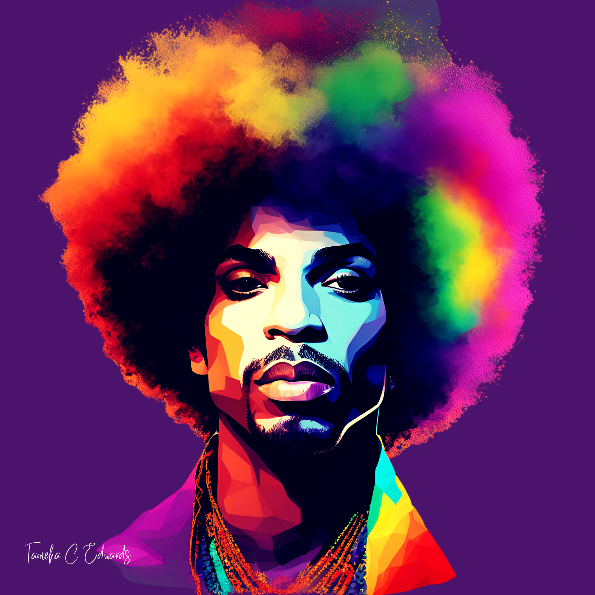 Chakra Prince Wall Art