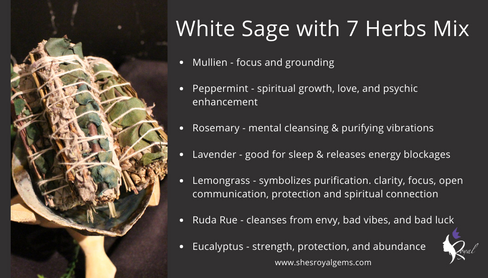 White Sage 7 Herb Blend