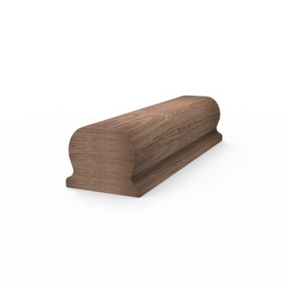 Walnut Hand Railing Walnut Hand Rail Profiles | GW Railings | Saskatchewan