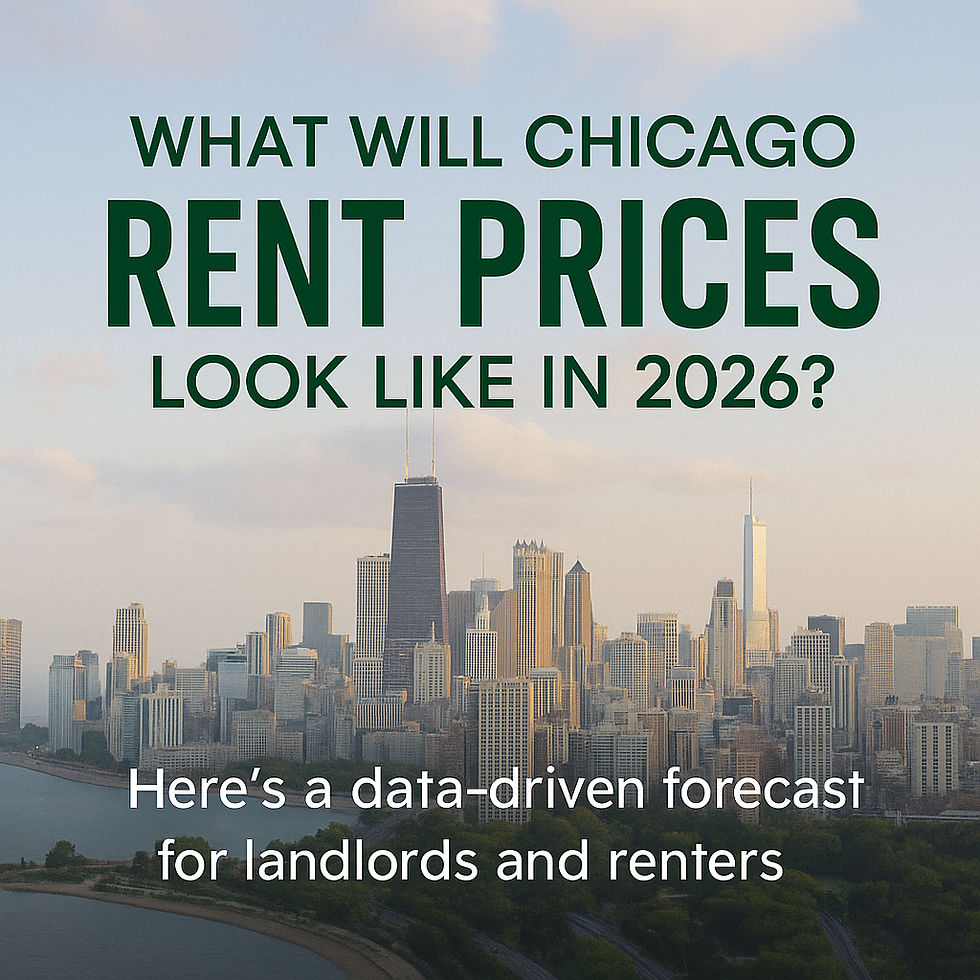 🏙️ What Will Chicago Rent Prices Look Like in 2026? A Data-Driven Forecast for Landlords & Renters