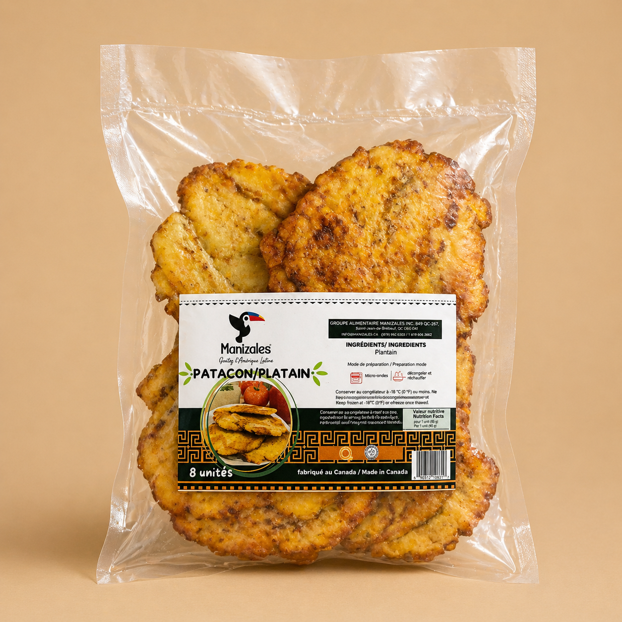 Patacones (Plantains) x 8 unds