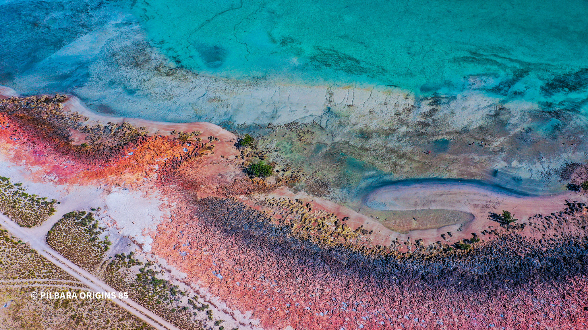 Aerial view of Cape Keraudren
