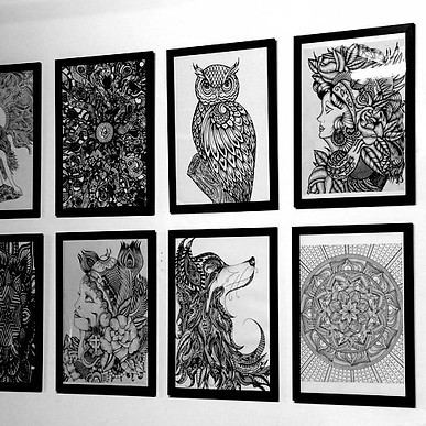 Exhibition of Geometric Gypsy Artwork