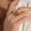 Miniatura: Bague cérémonie Maïko. Acier inoxydable