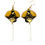 Miniaturbild: Boucles d’oreilles Urushi Geisha Sensu
