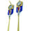 Miniatura: Boucles d'oreilles Amulette Miyako. Attaches plaqué Or