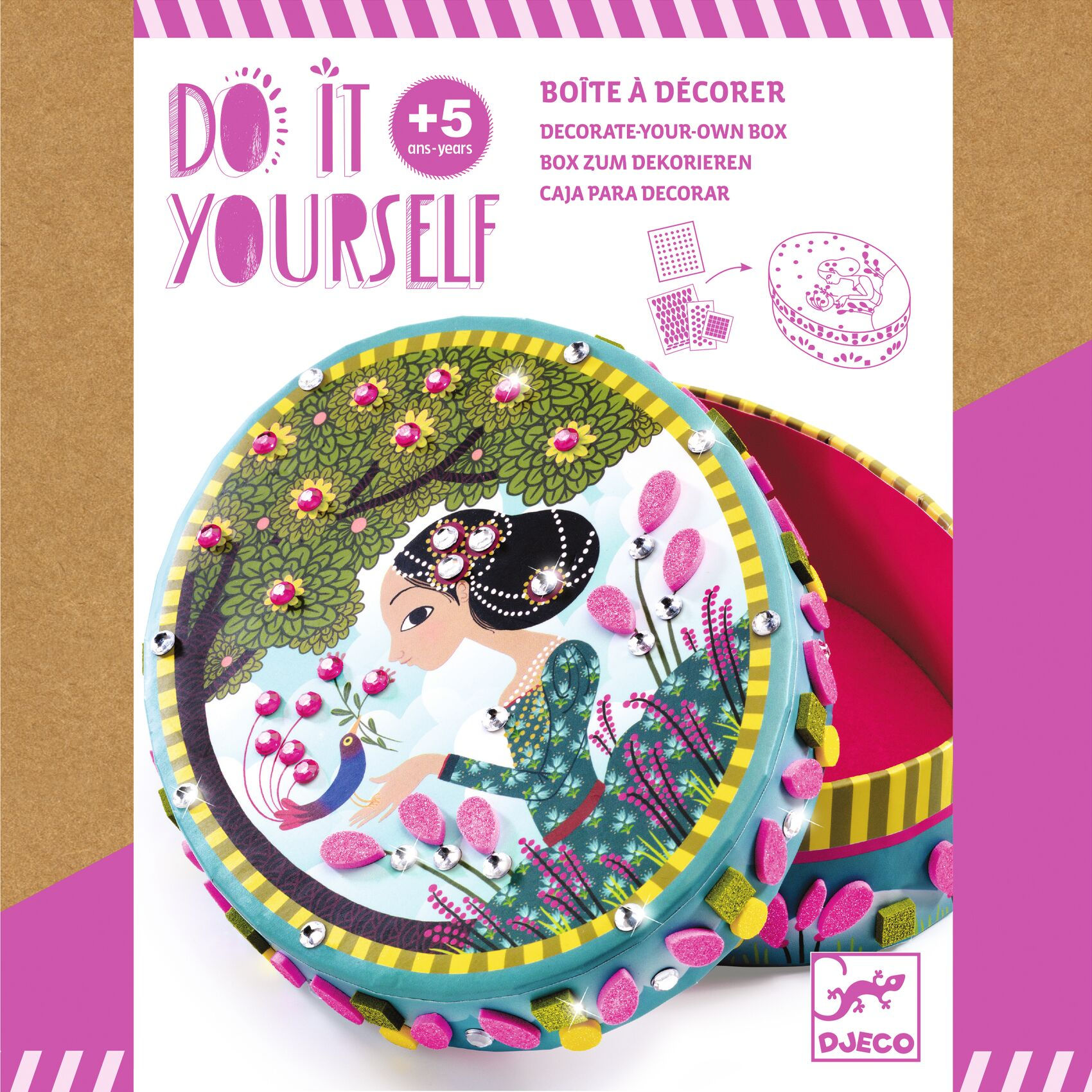 Boîte DIY Petits secrets Djeco