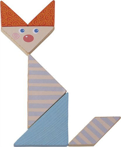 Miniature : Jeu d'assemblage Tangram - mix multicolore Haba
