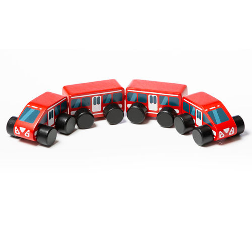 Train express en bois Cubika