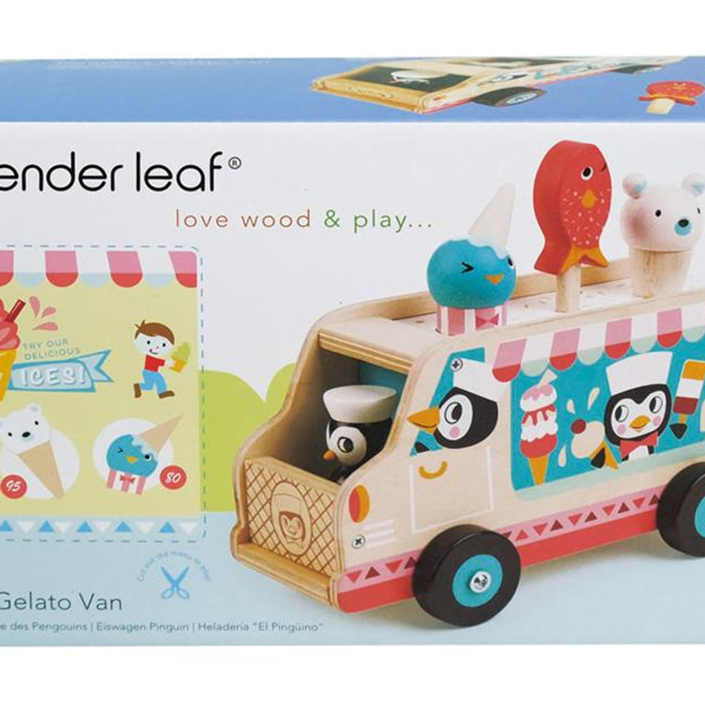 CHARIOT DE CREME GLACÉE DES PENGOUINS Tender Leaf