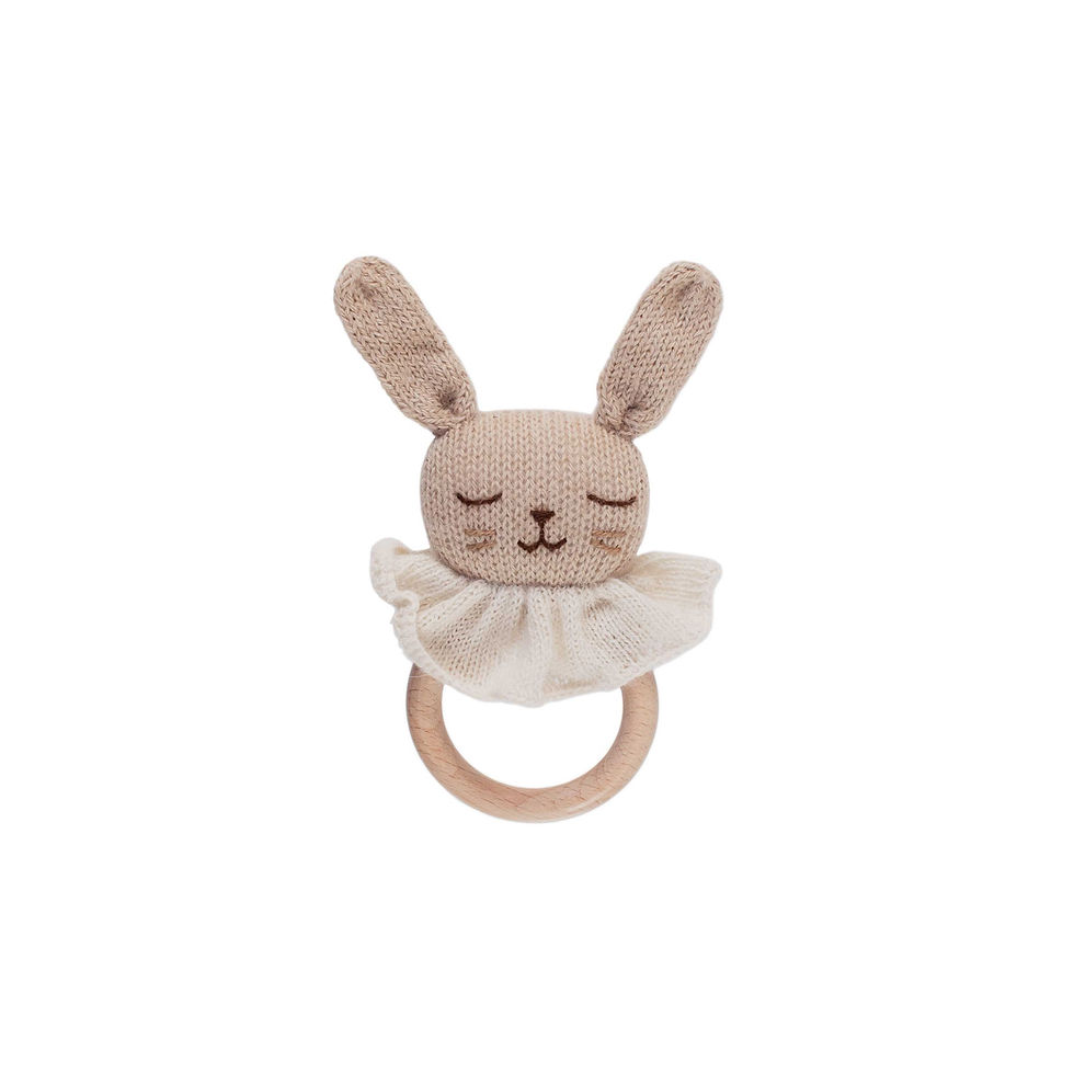 Anneau Lapin sable Main Sauvage