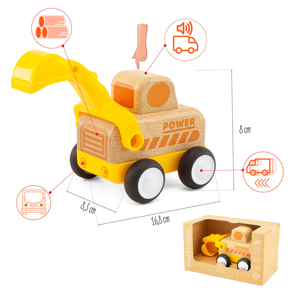 Miniature : Mini pelleteuse Ulysse Couleurs d'Enfance