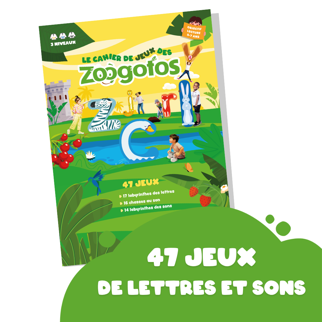 Le cahier de jeux des Zoogotos