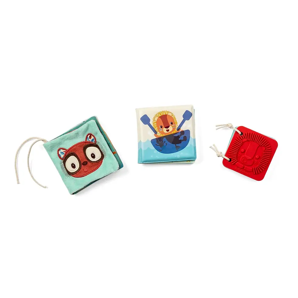 Miniature : SET DE NAISSANCE - 3 LIVRES SENSORIELS JUNGLE Lilliputiens