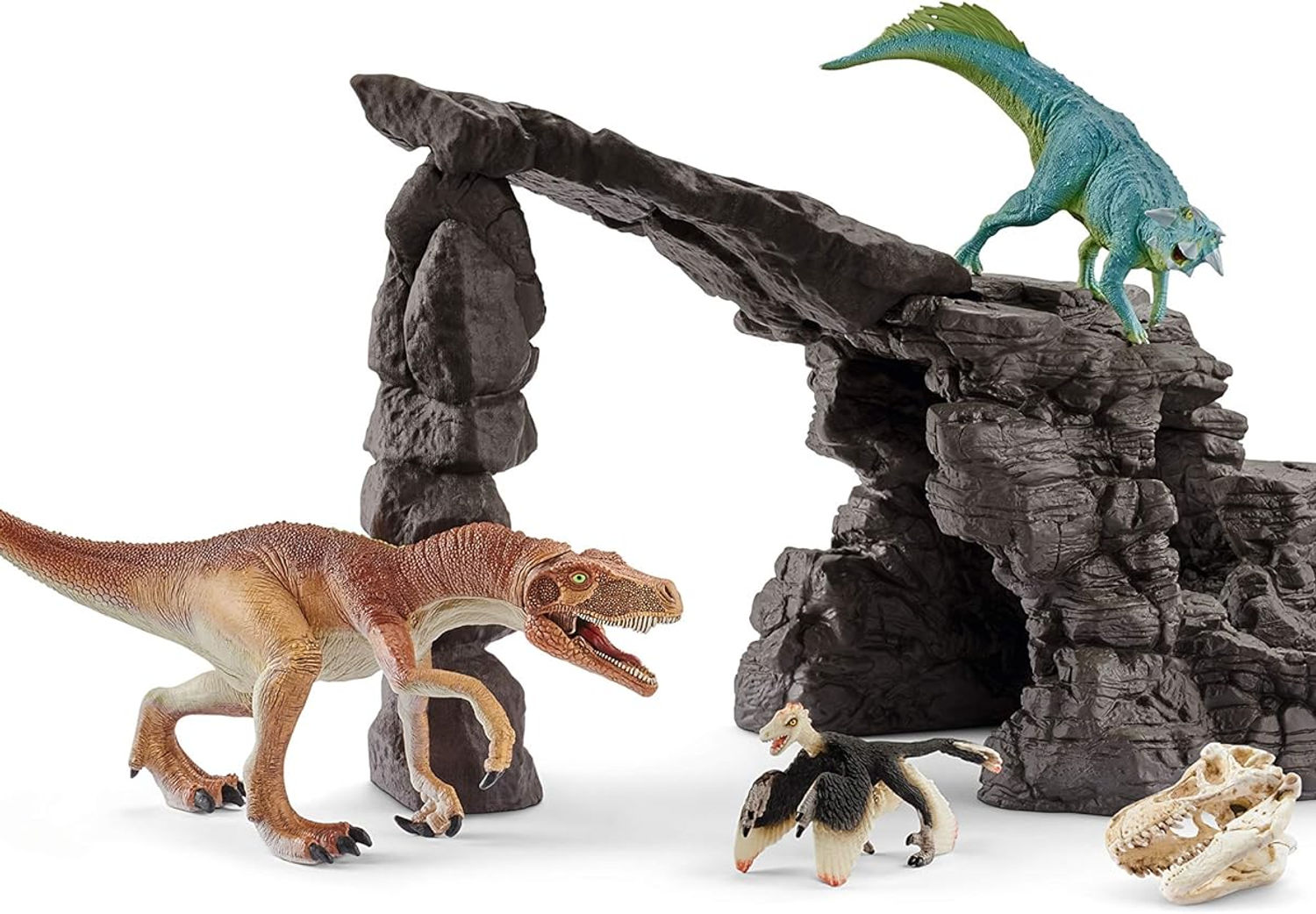 Kit de dinosaures avec grotte Schleich