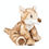Miniature : Peluche renard des sables 16cm - Lascar