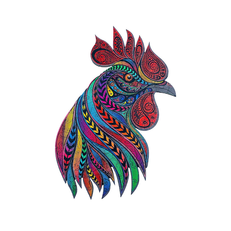 Le Coq Chanteur - CREATIF Wood