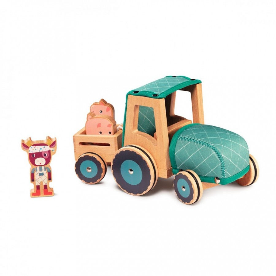 TRACTEUR EN BOIS Lilliputiens