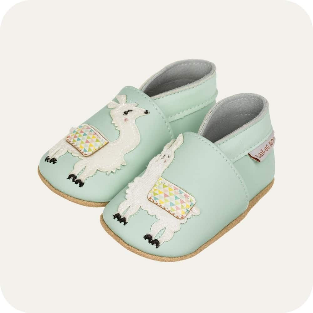 Chaussons pour bébé/enfant - Lama - Lait et Miel