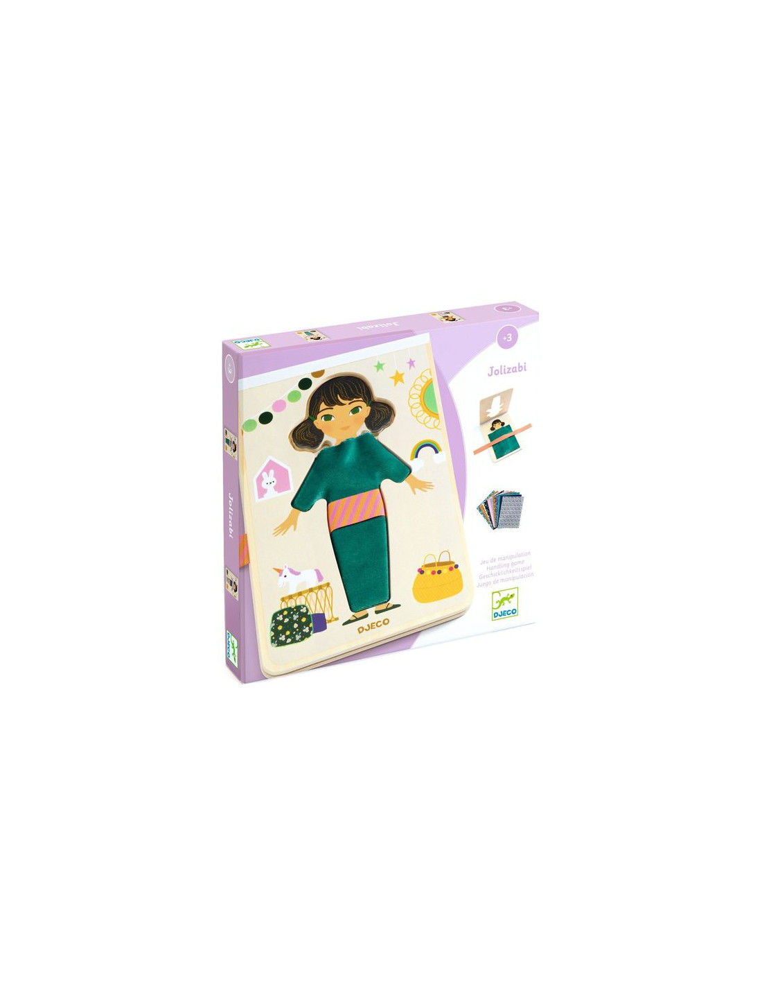 JEU EDUCATIF BOIS - Jolizabi Djeco