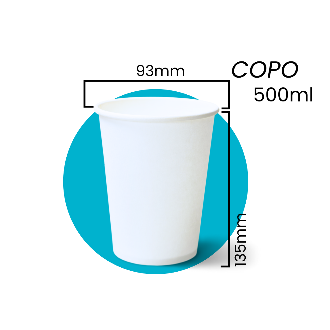 Copo de papel: Refrigerantes grandes