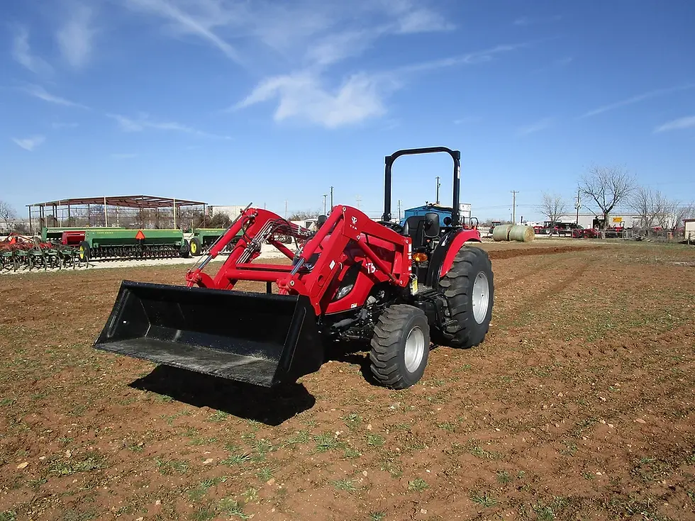 Thumbnail: TYM T574 ROPS TRACTOR+LOADER