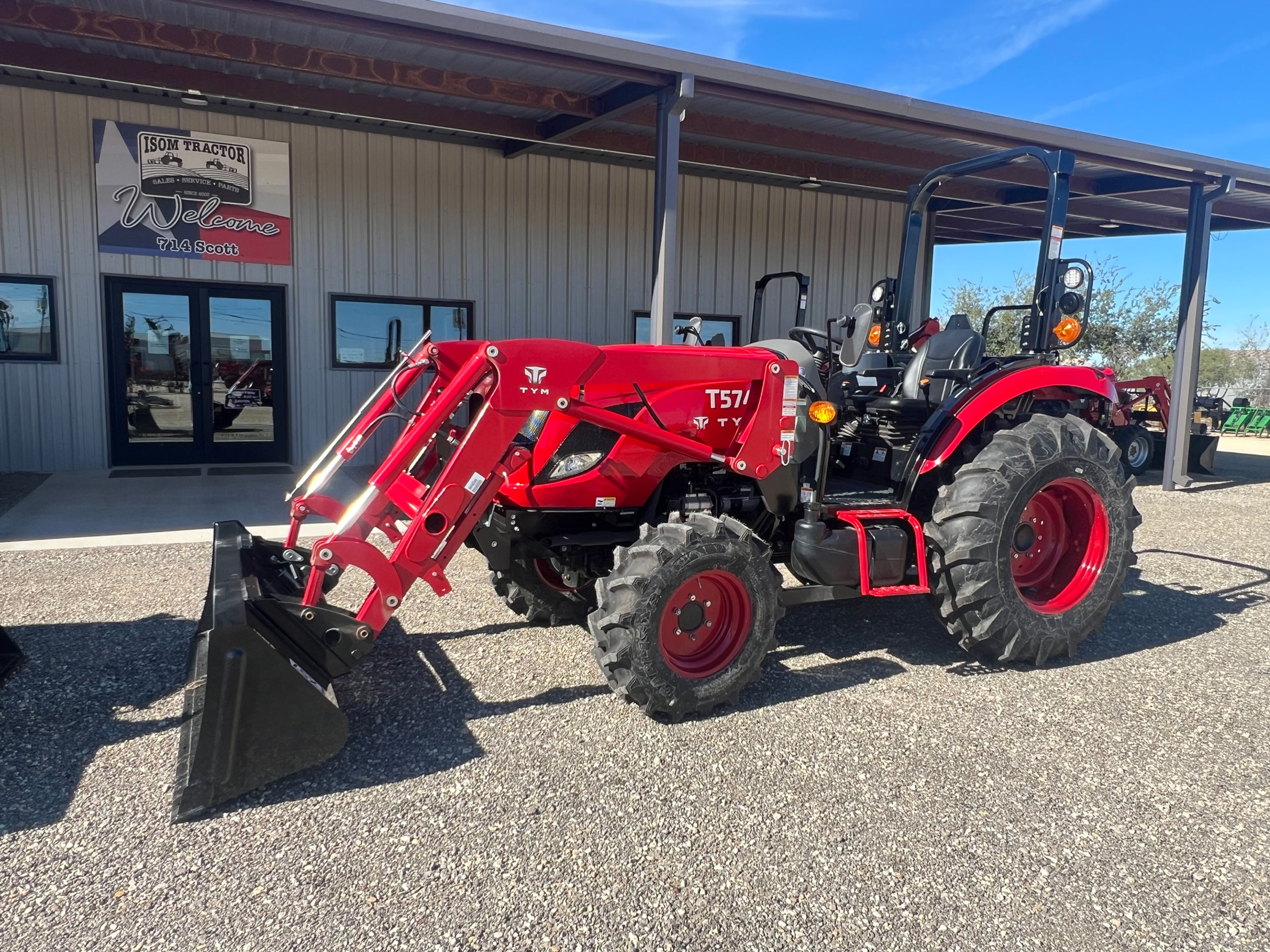TYM T574 ROPS TRACTOR+LOADER