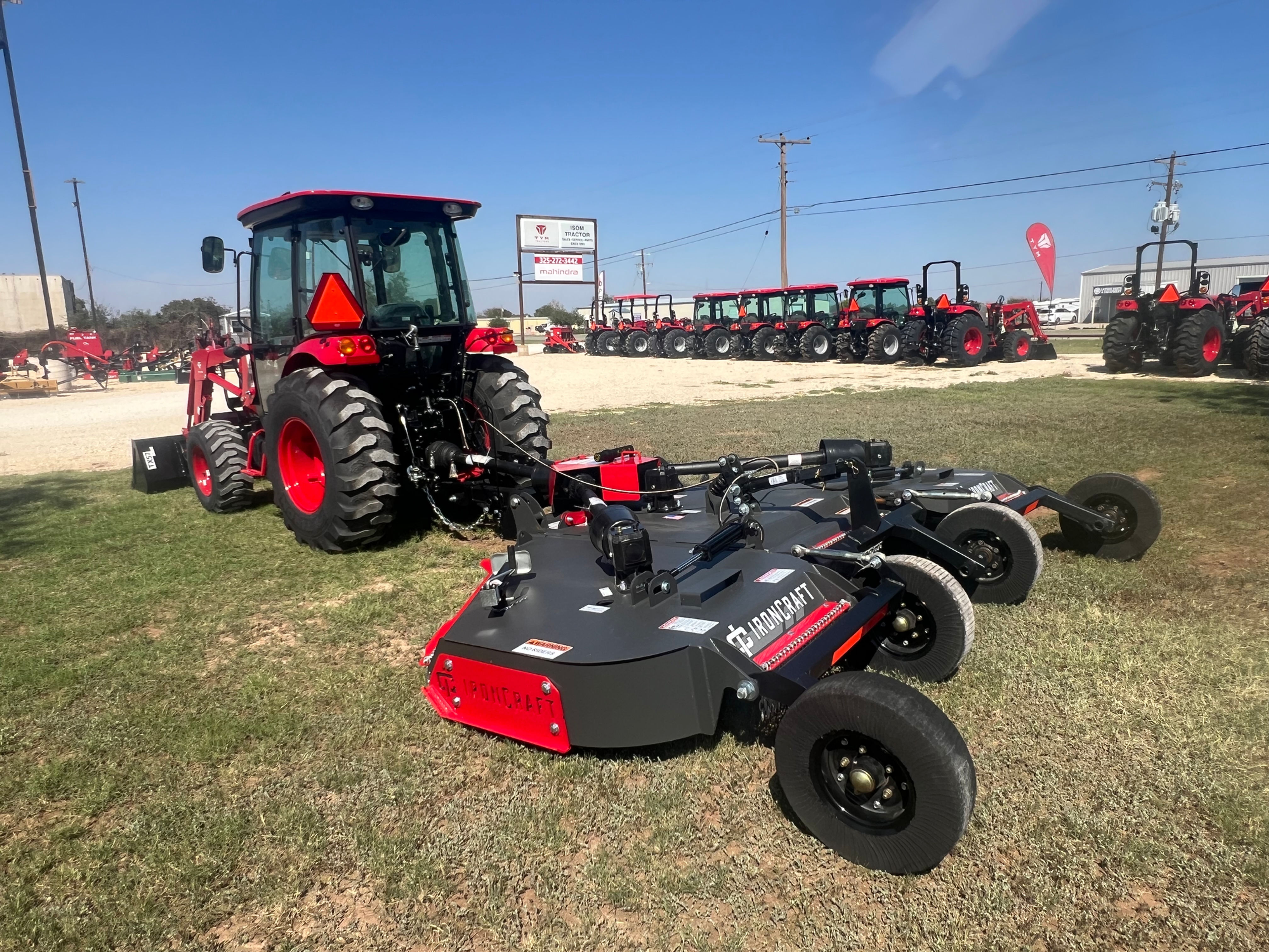 IRONCRAFT 2512 12' FLEX-WING SHREDDER