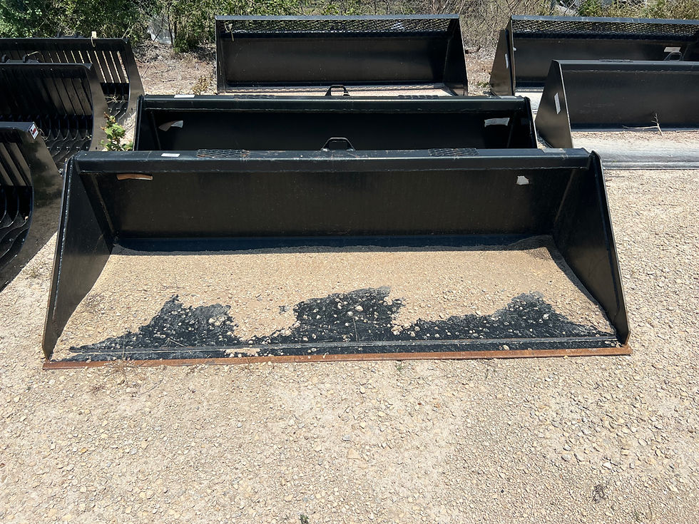 Thumbnail: INDUSTRIAS AMERICA SKID STEER BUCKET (72" & 84")