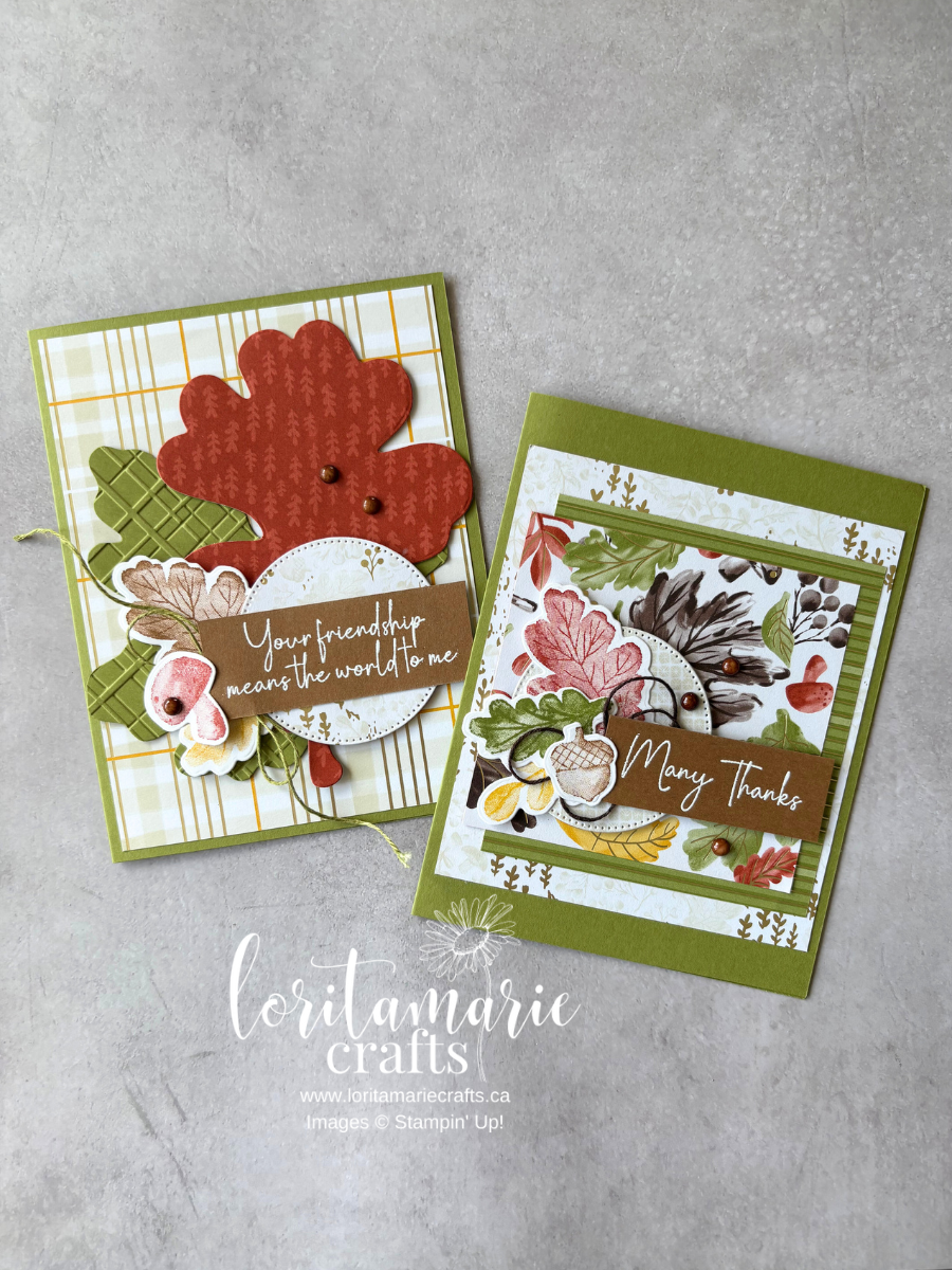 Stampin' Up! Gathering Together Suite Collection| Fall Card Ideas