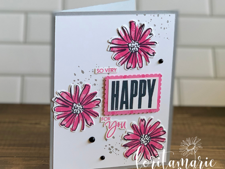 CCMC678: Colour Combo with the Color & Contour Stamp Set