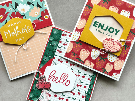 Sunny Days and Heartfelt Hellos: 3 Simple Card Designs