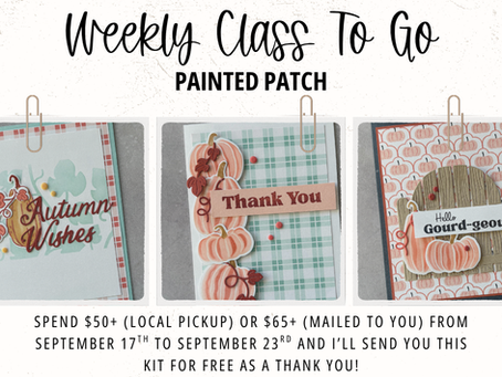 This Week’s Card Class To Go: September 17th