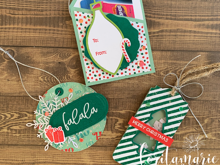 Christmas Gift Tags with the Spruced Up Bundle