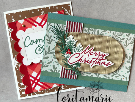 2 Christmas Card Ideas with Stampin’ Up!’s New Sept - Dec 2026 Catalogue: Weekly Class To Go