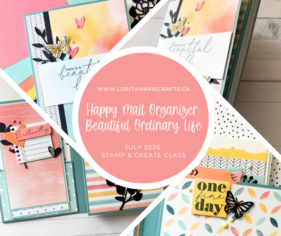 Happy Mail Organizer with the Beautiful Ordinary Life Suite