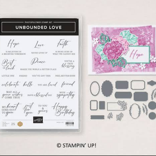 Unbounded Love Item 163364 $74.50