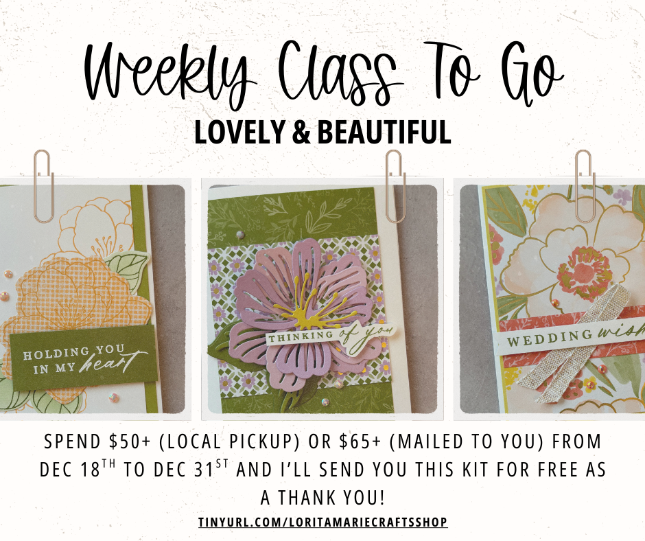 Stampin' Up! Online Card Class