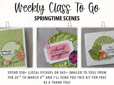 This Week’s Card Class To Go: February 26th