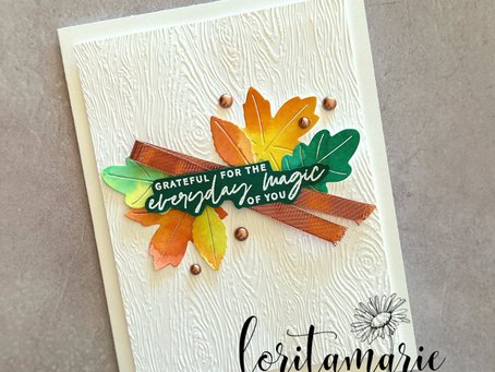 Saturday Blog Hop: Colourful Leaves