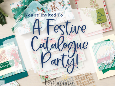 Launch Party for the Sept - Dec Mini Catalogue!