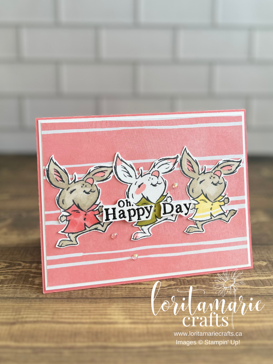 Easter Card with Stampin' Up!'s Playing in the Rain Stamp Set