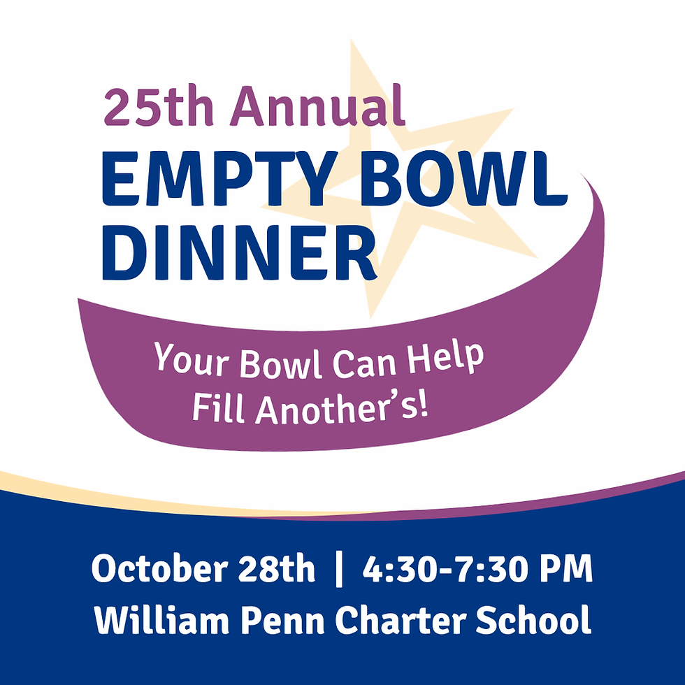 25th Annual Empty Bowl Dinner