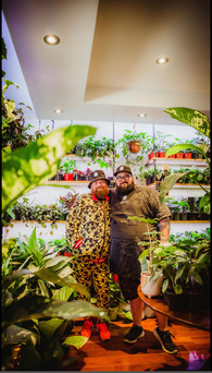 Mike and Bryan at Gold Leaf Botanicals