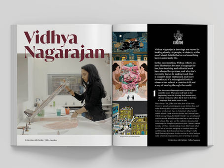 6Qs with Christine featuring Vidhya Nagarajan 