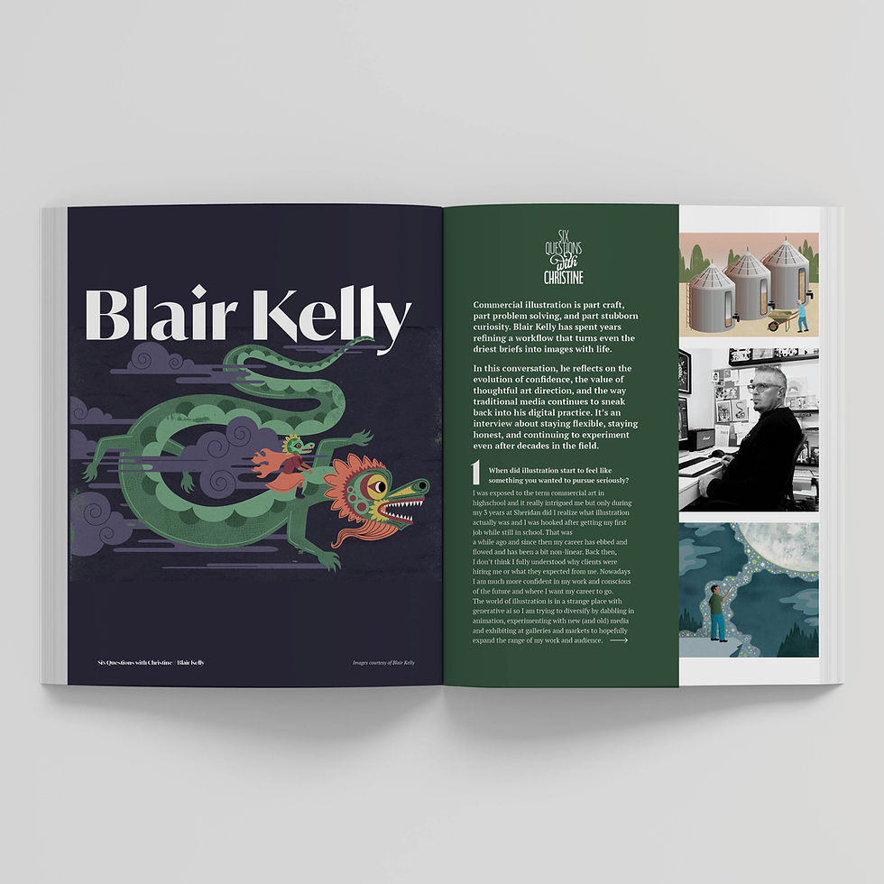 6Qs with Christine featuring Blair Kelly 