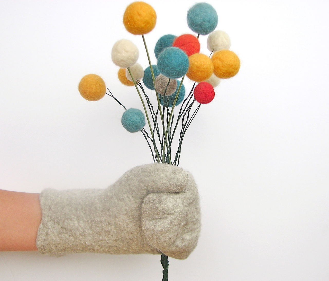Sarah Badran’s felt art