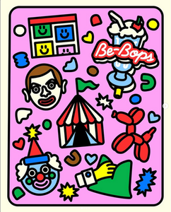 A collection of design elements